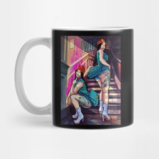 WAP GIRL art  design Mug